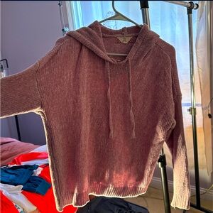 Pink Rose Sweater! Boutique Sweater! Von Maur!